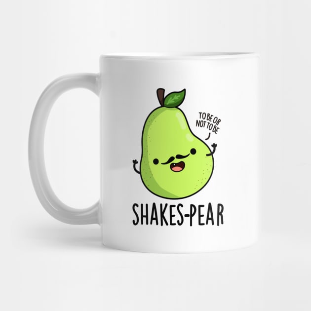 Shakes-pear Cute Pear Fruit Pun by punnybone